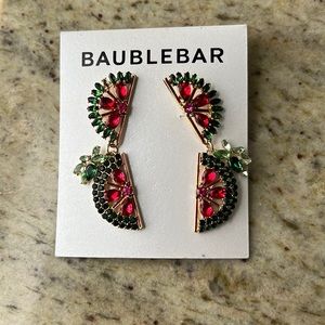 Baublebar watermelon earrings
